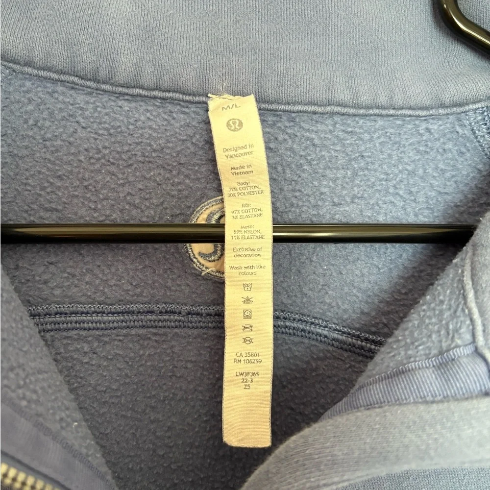 Lululemon Scuba Oversized Funnel Half-Zip - Picture 3 of 5